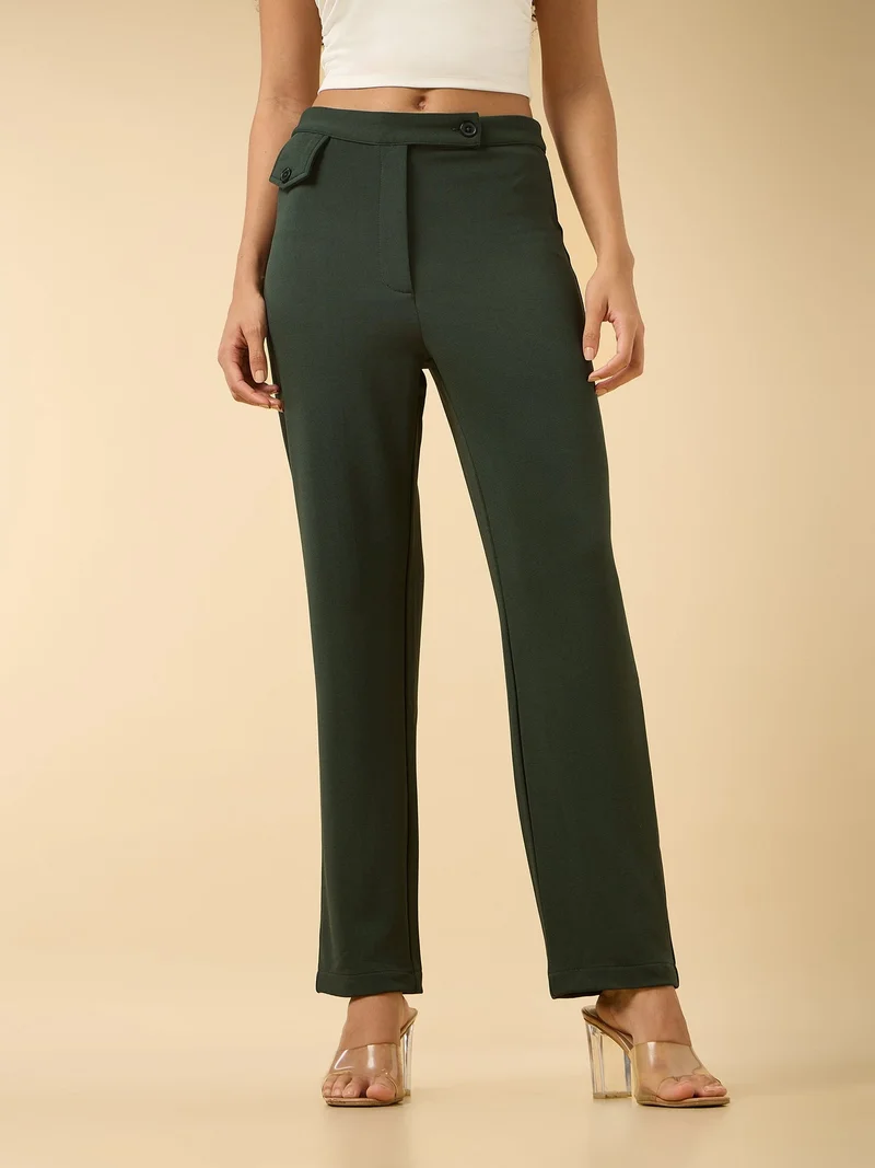 Outzidr Olive Olive Leggings for Women | Best Price UAE